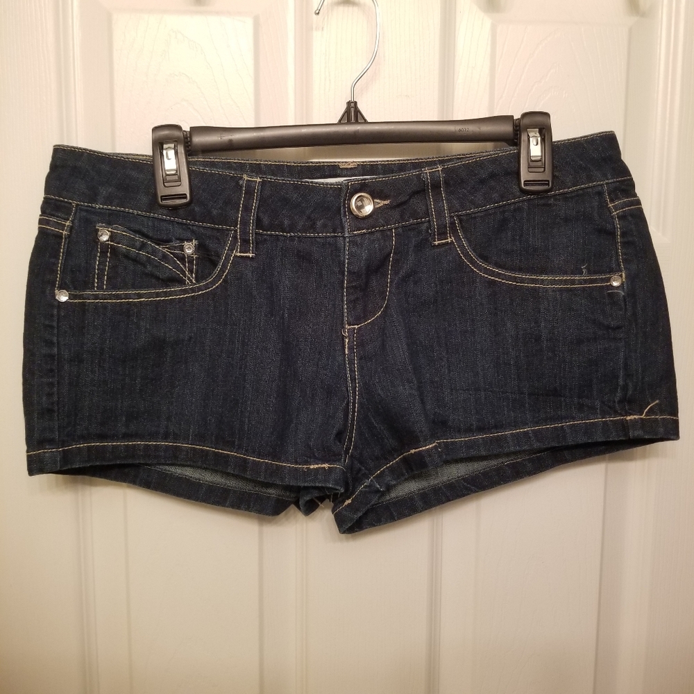 Piper & Blue Denim Short Shorts